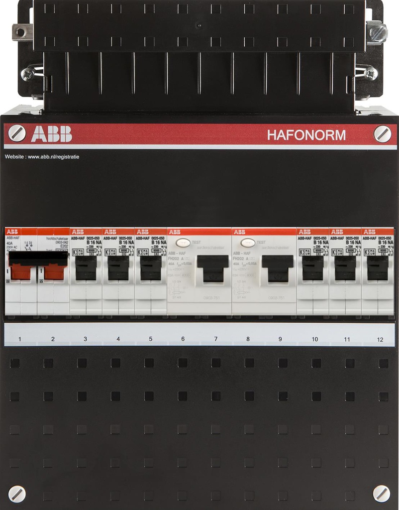 ABB Hafonorm Installatiekast - 1SPF006905F0165