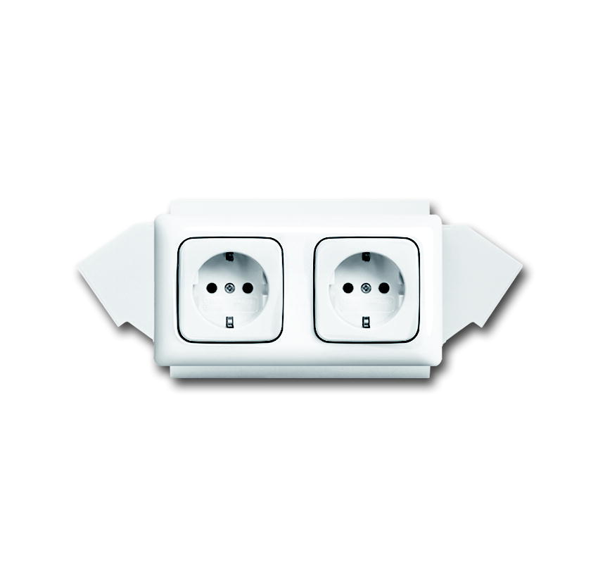 ABB Busch-Jaeger Reflex SI Wall Outlet (WCD Switchgear) - 2CKA009999A2062