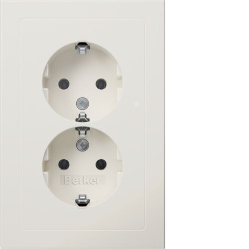 Hager Berker Q.3 Wall Outlet (WCD Switchgear) - 47726099