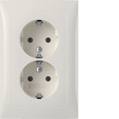 Hager Berker S.1 Wall Outlet (WCD Switchgear) - 47728989