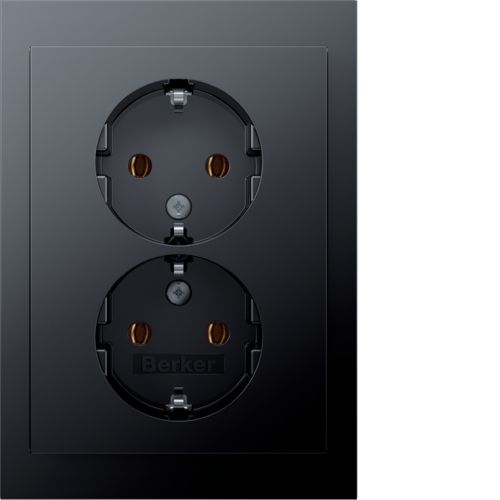 Hager Berker K.1 Wandcontactdoos (WCD Schakelmateriaal) (Europese Stekkerdoos) - 47747006