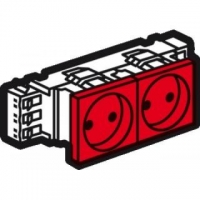 Legrand Mosaik-Wandsteckdose (WCD-Schaltgeräte) (Europäische Steckdose) - 077412