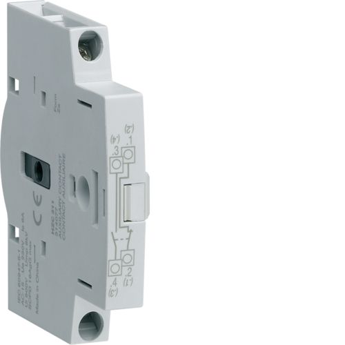 Hager Load break Switch Auxiliary Contact Block - HZC311