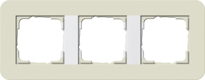 Gira E3 Afdekraam schakelmateriaal - 0213417