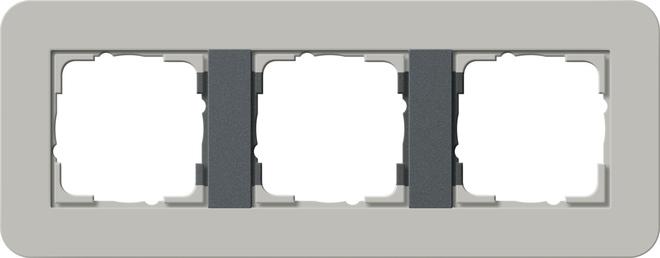 Gira E3 Afdekraam schakelmateriaal - 0213422