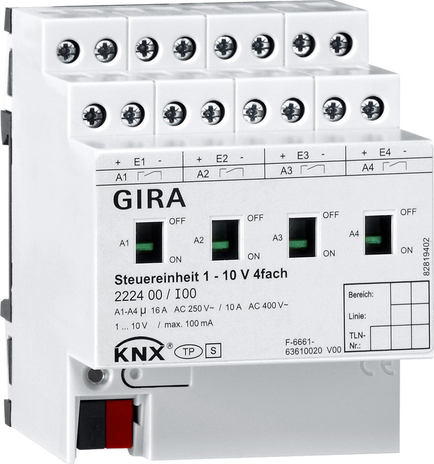 Gira KNX Lichtbesturing Bus Systeem - 222400