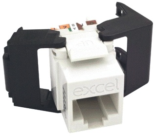 Conector Modular De Perfil Bajo Excel - 100-215-WT