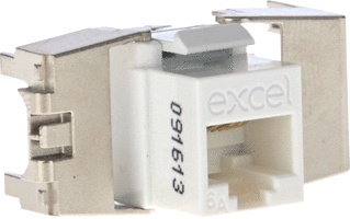 Conector Modular De Perfil Bajo Excel - 100-182-WT