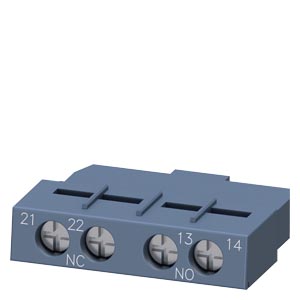 Bloque de terminales auxiliares Click And GO de Siemens - 3RV29011E