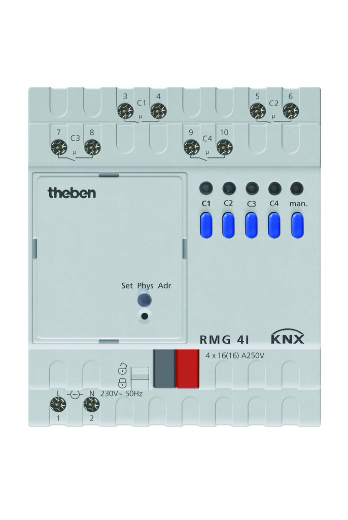 Actuador de conmutación de bus RMG de Theben - 4930210