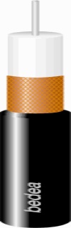 Bedea RG59 Coaxial Cable - 803559 [100 Mètres]