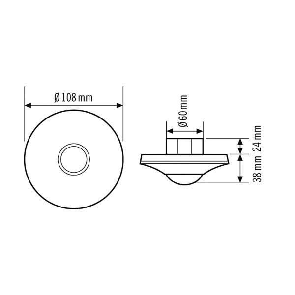 ESYLUX Bewegungsmelder Bus-System - EP10428210