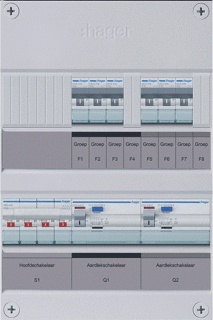 Hager VISION Installation Cabinet - VKZ33L