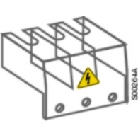 ABB SwitchLine Afschermkap Aansluitklem Hoofdkabel - 1SCA022353R6750