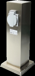 KS Lighting Garden ground spots Light/energy Column (European Socket) - 1290