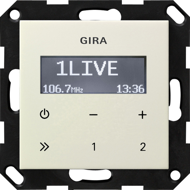Gira System 55 Matériel De Commutation Radio - 228401