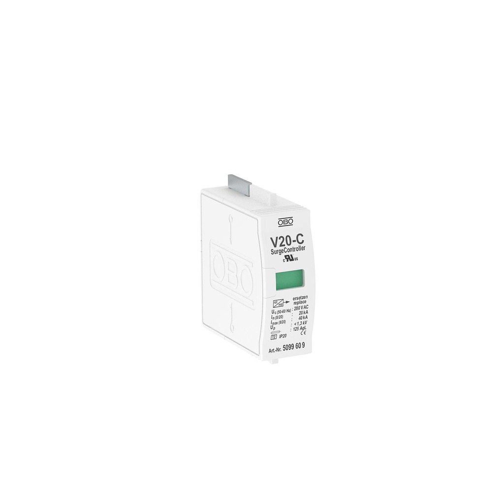 OBO V20 Mains Surge Protector - 5099609