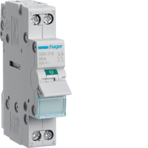 Hager SBN Interrupteur encastré Modulaire - SBN216