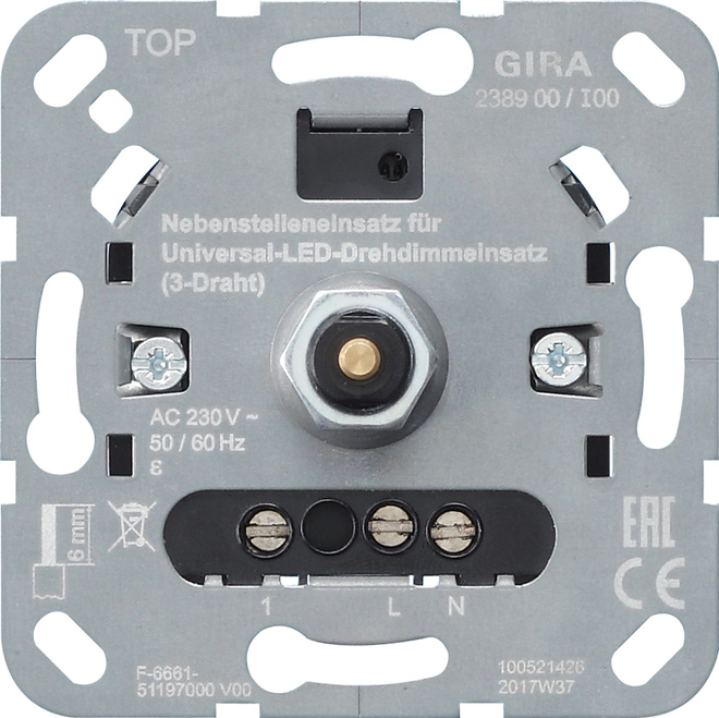 Gira Systeem 3000 Dimmer - 238900