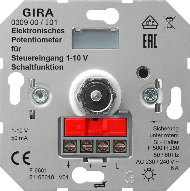 Gira Basic Unit Dimmer - 030900