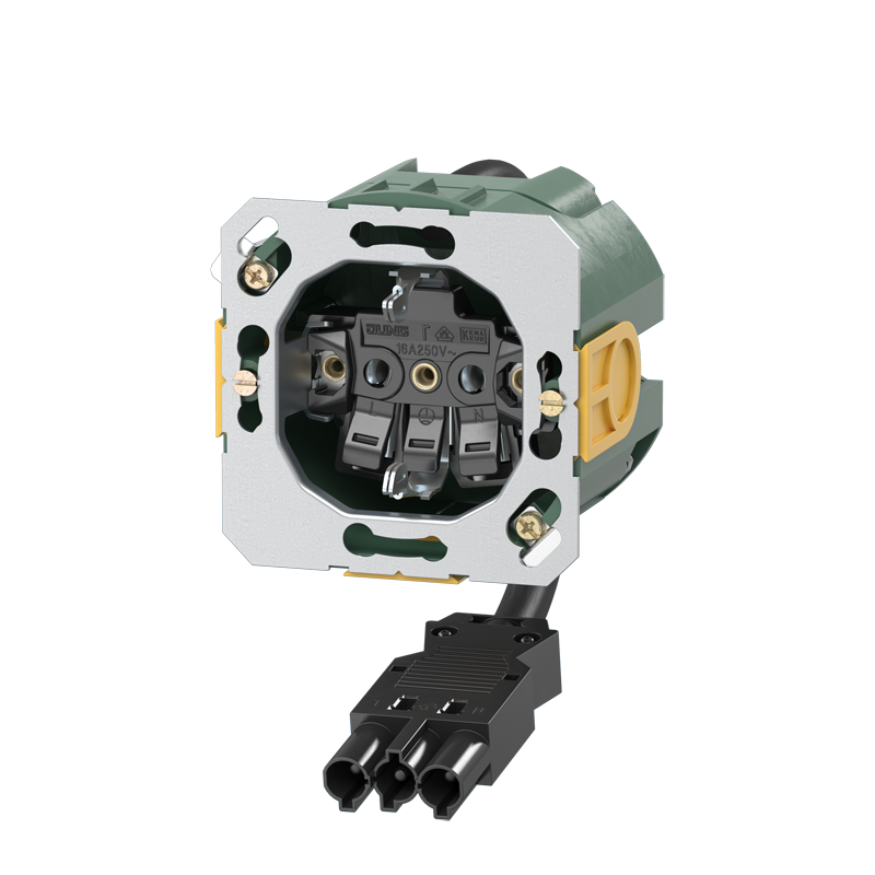 Jung Wall Outlet Box (WCD Switchgear) (European Socket) - STEK-K102