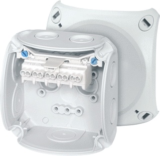 Hensel ENYCASE Surface mounted Wall/Ceiling Box - DK0202G