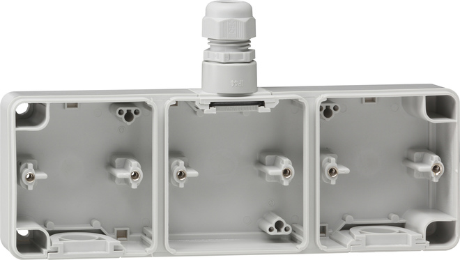 Gira Splash-Protected Surface-Mounted Switchgear - 007335