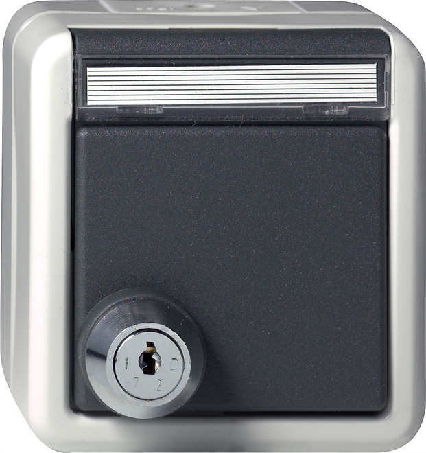 Gira Splash-Proof Surface-Mounted Socket Outlet (WCD Switchgear) - 044735