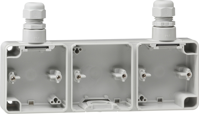 Gira Splash-Protected Surface-Mounted Switchgear - 008335