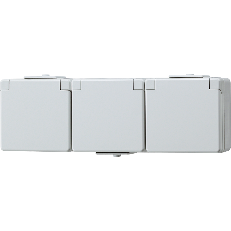 Jung WG600 Wall Outlet Box (WCD Switchgear) (European Socket) - 623NW