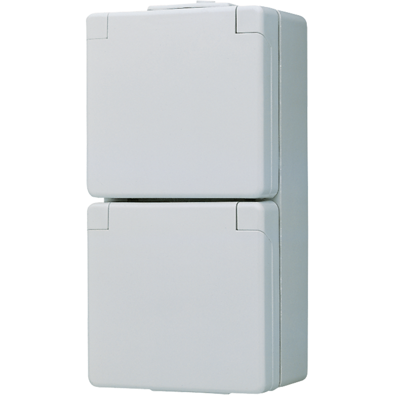 Jung WG600 Wandsteckdosenbox (WCD-Schaltanlage) (Europäische Steckdose) - 622NV