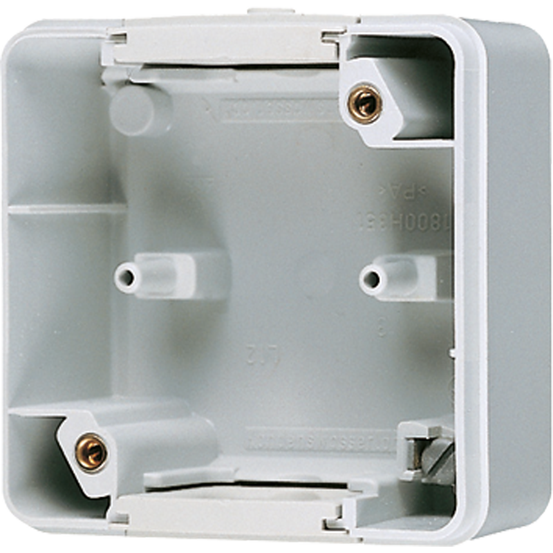 Jung WG800 Surface Mount Box Flush-Mounted Switchgear - 800