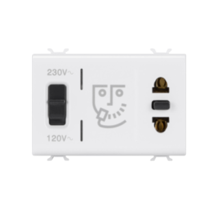 Gewiss Shaving Wall Socket - GW10331