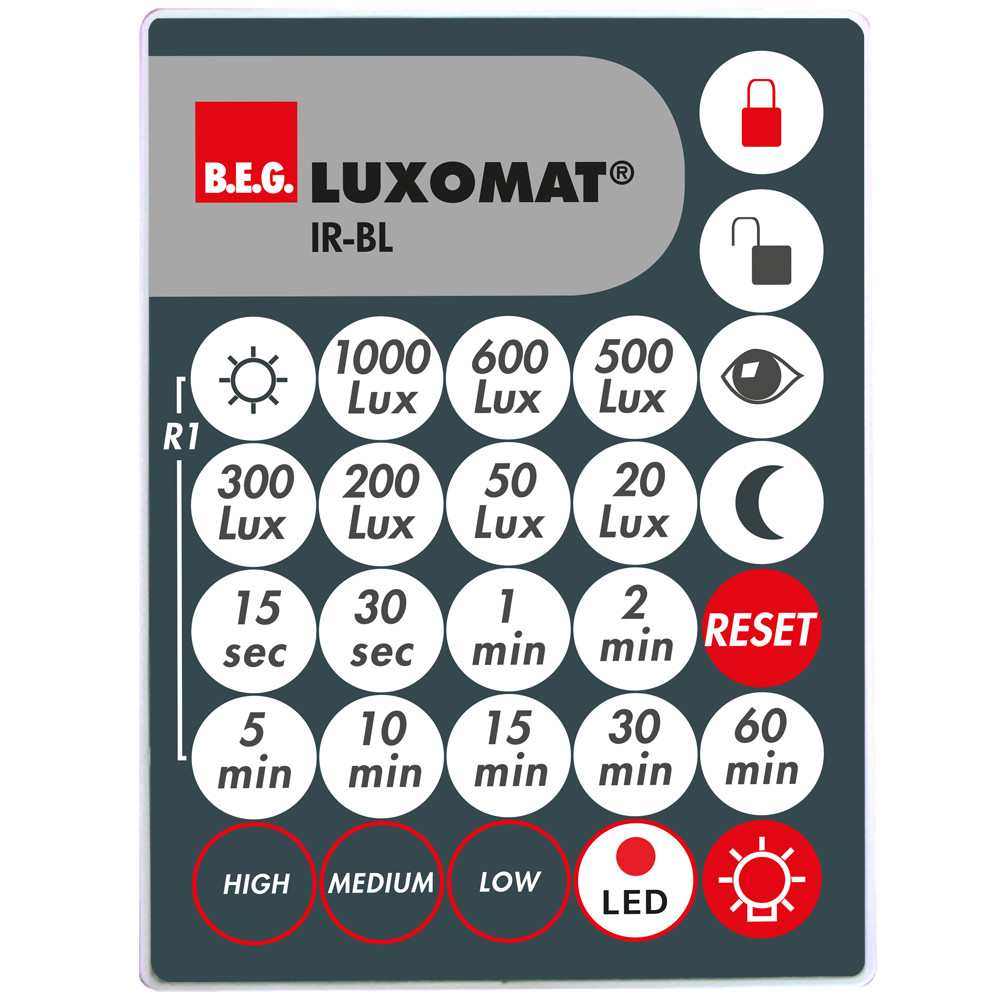 BEG Luxomat Accesorios Sensor de Movimiento - 93055