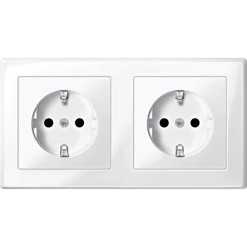 Schneider Electric Merten M-Smart Wall Outlet (WCD Switchgear) - MEG2328-1419