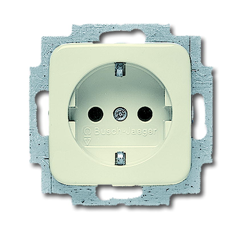 ABB Busch-Jaeger SI Wall Outlet (WCD Switchgear) - 2CKA002011A2548