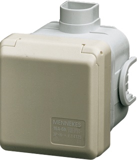 Mennekes Cepex CEE Wall Outlet - 4127