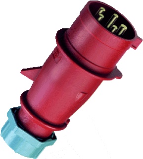 Mennekes CEE plug - 744