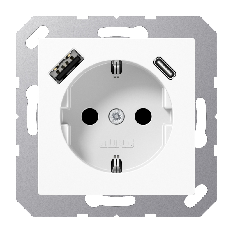 Jung Wandcontactdoos (WCD schakelmateriaal) - A1520-15CAWW