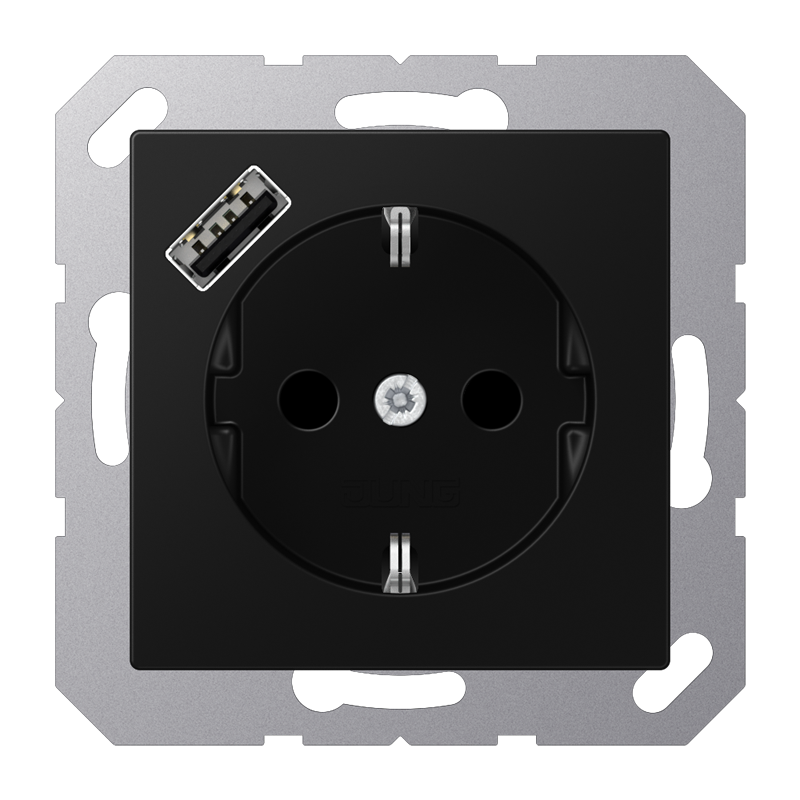 Jung A RANGE Wall Outlet (WCD Switchgear) - A1520-18ASWM