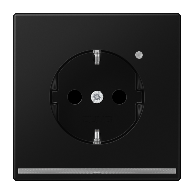 Jung LS RANGE Wall Outlet (WCD Switchgear) (European Socket) - LS1520-OSWMLNW