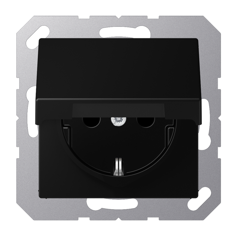 Jung A RANGE Wall Outlet (WCD Switchgear) - A1520BFKLSWM