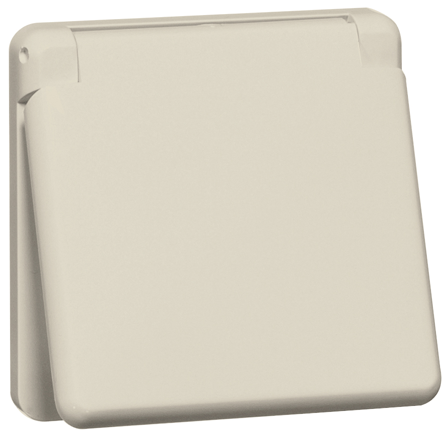Honeywell Peha Splashproof Wall Socket (WCD Switchgear) (European Socket) - 00369011