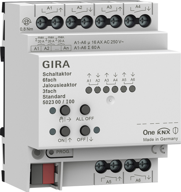 Gira KNX Busrail I/O-module - 502300