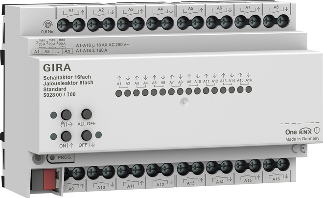 Gira KNX Busrail I/O-module - 502800