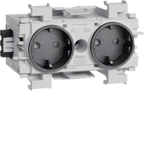 Hager Tehalit Wall Outlet Box (WCD Switchgear) - GS20019011