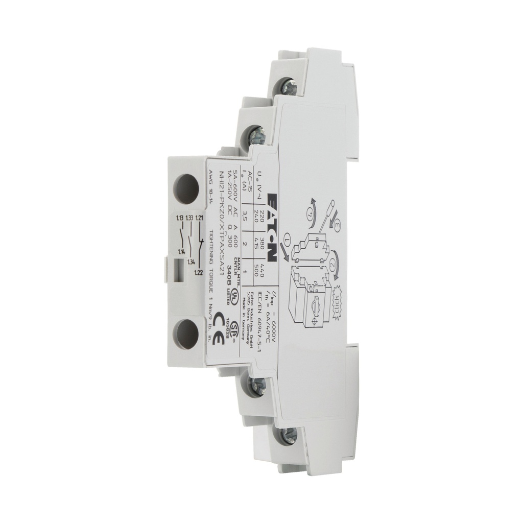 EATON INDUSTRIES PKZ Bloc De Contacts Auxiliaires - 072894