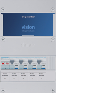 Hager VISION Installatiekast - VKG040A