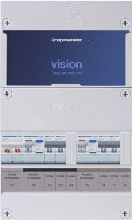 Hager VISION Installatiekast - VKG22B