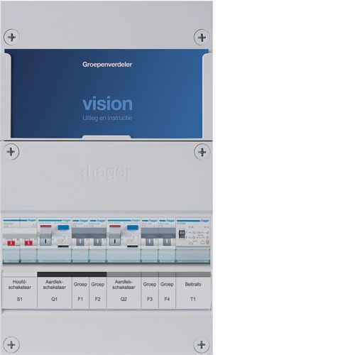 Hager VISION Installation Cabinet - VKG22B-T